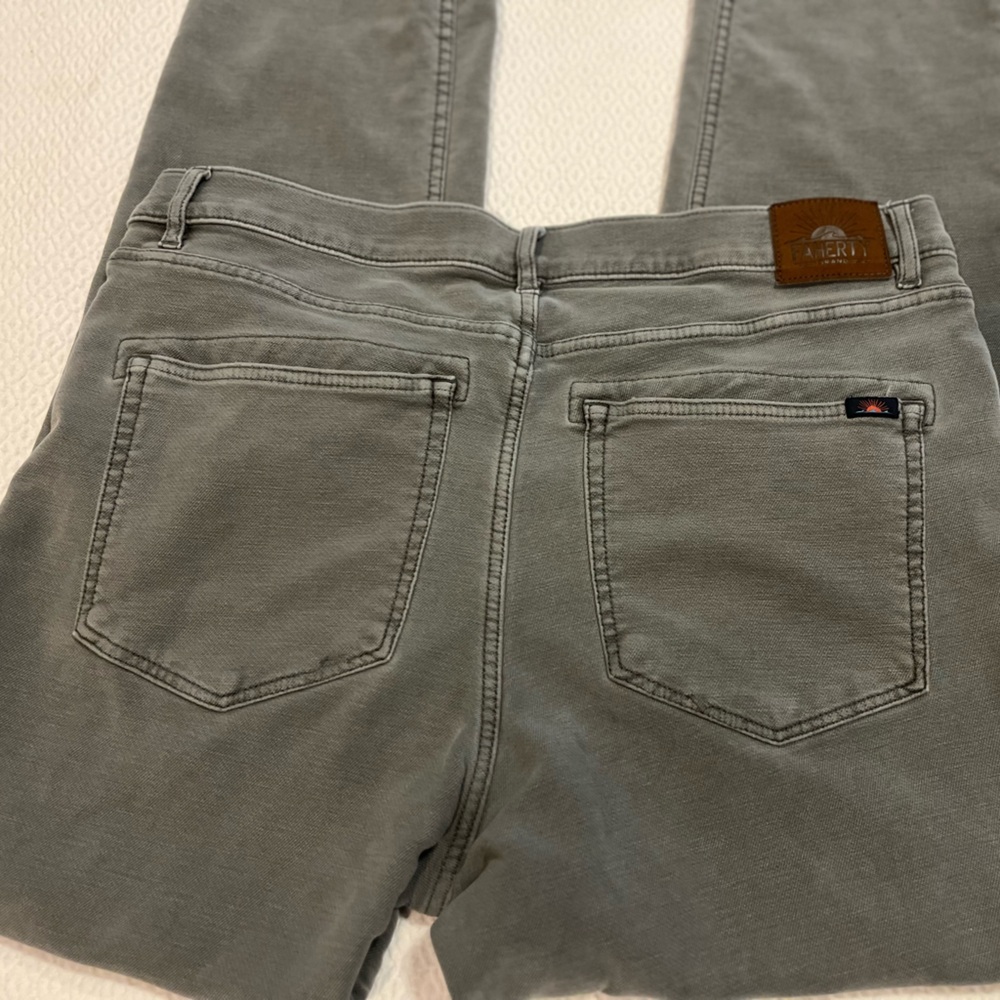 Faherty Stretch Terry Gray 35x30